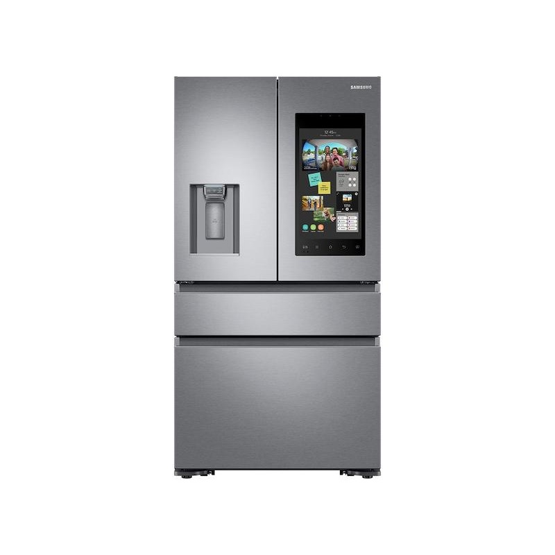 Samsung RF23M8570SR 22 cu. ft. Family Hub Counter Depth 4-Door French Door Refrigerator in Stainless Steel