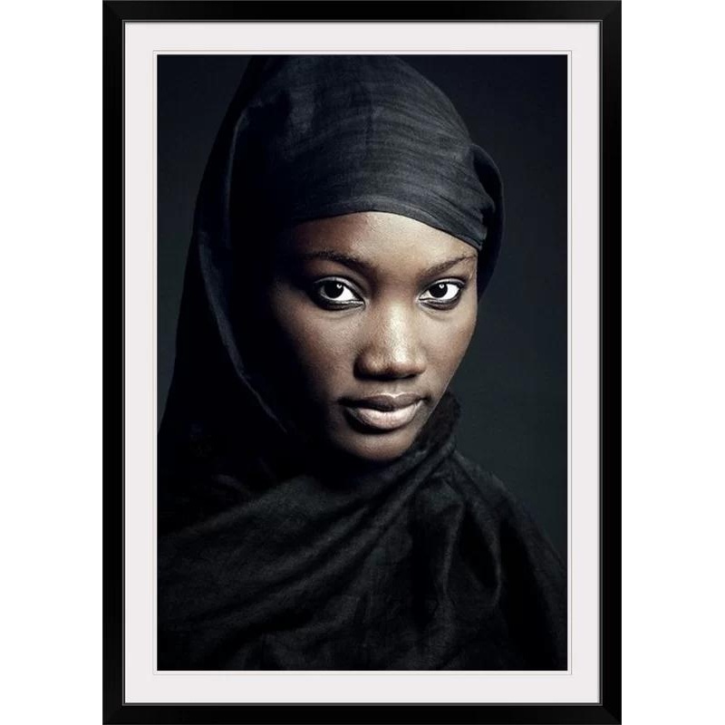 Straub Woman In Black by Vincent Olivier Gravel Print-32″x24″