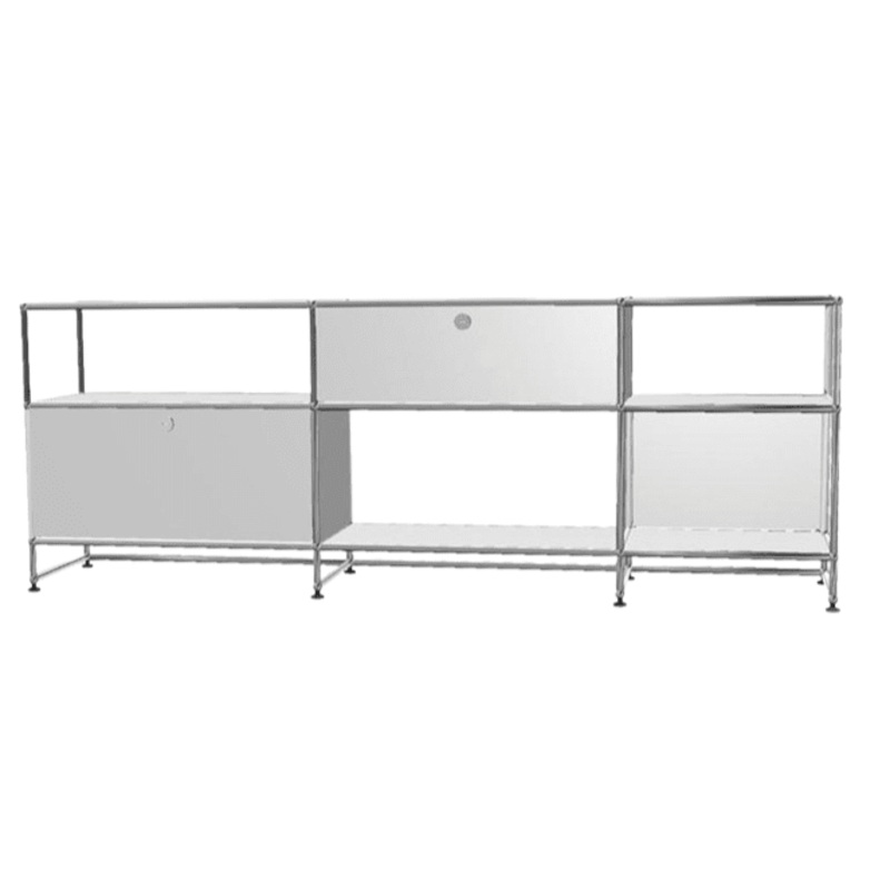 USM Haller TV Media – 6 asymmetrical compartments – 1.11
