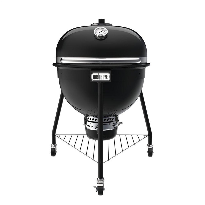 Weber 18201001 Summit Kamado E6 Charcoal Grill – 24 Inch Black