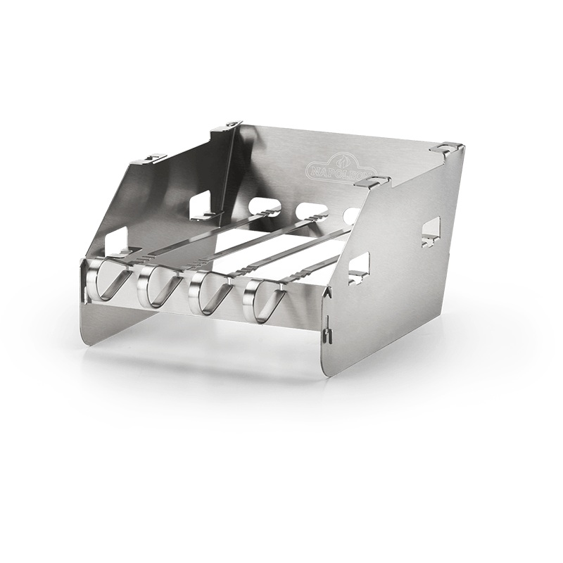 Napoleon Bbq 71302 Side Burner Windshield – Small With Skewer Rack