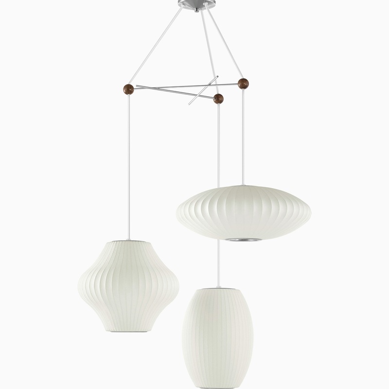 Nelson Triple Bubble Lamp Fixture