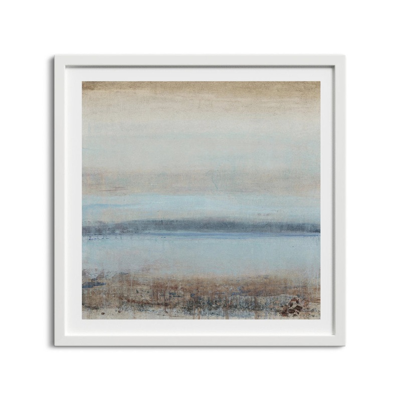Tranquility I by Tim O’Toole – Picture Frame Painting Joss & Main Frame Color: White Size: 32″H x 48″W