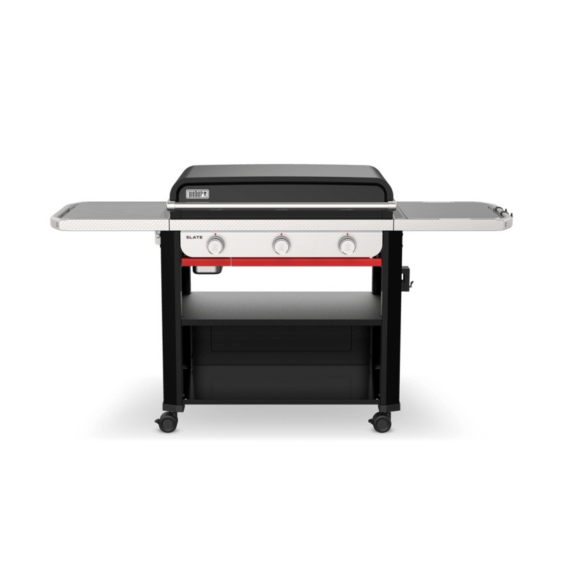 Weber 1500014 Slate 30″ Rust-Resistant Griddle – Black