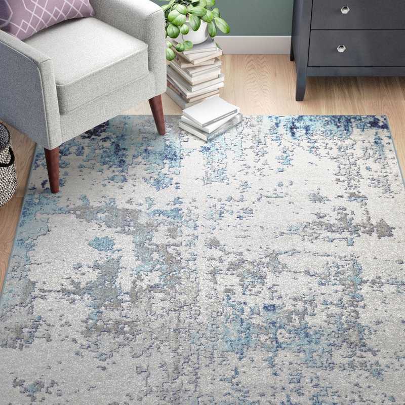 Burnstad Machine Woven Abstract Area Rug 17 Stories Rug Size: Rectangle 12′ x 15′