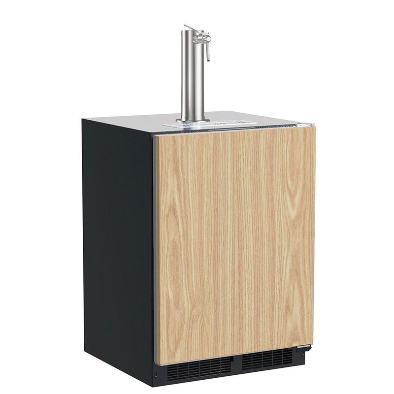 Marvel MLKR224ISC1A 24-In Built-In Dispenser With Single Wine & Beverage Tap With Door Style – Panel Ready, Dispenser Type – Single Wine