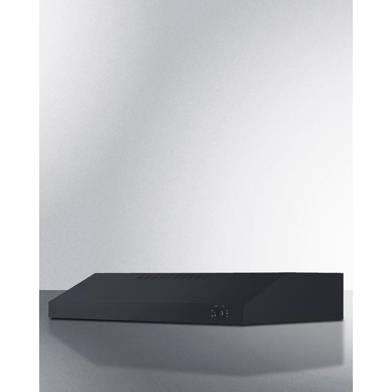 Summit HC30BB 30″ Under Cabinet Convertible Range Hood