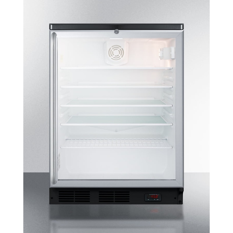 Summit SCR600BGLBIDTPUBSH 24″ Wide Built-In Craft Beer Pub Cellar