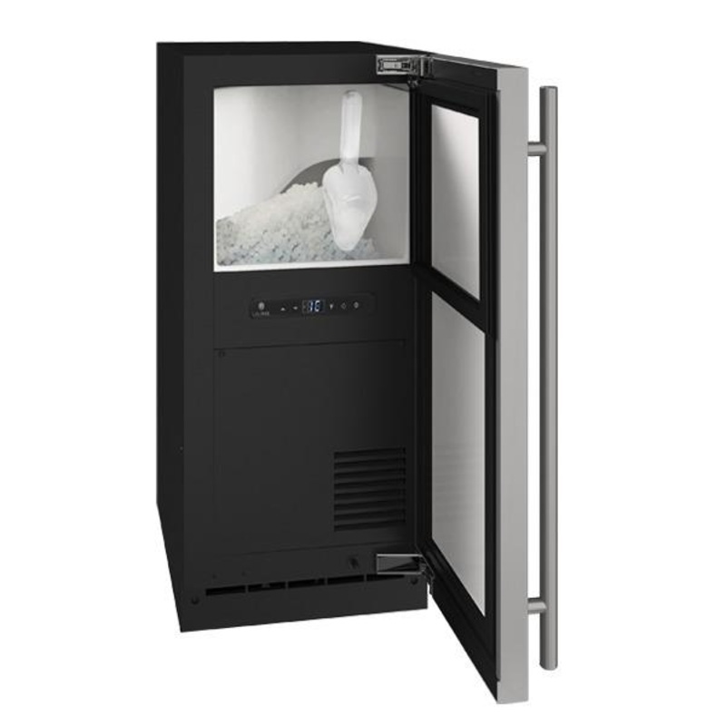 U-Line UHNB115SS01B Hnb115 / Hnp115 15″ Nugget Ice Machine With Stainless Solid Finish, No (115 V/60 Hz Volts /60 Hz Hz)