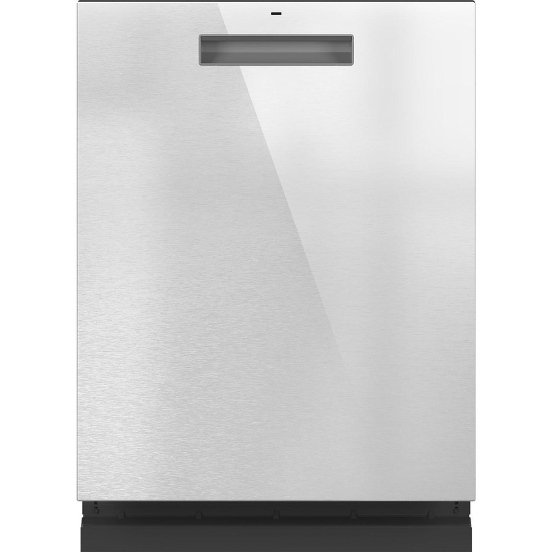 Caf(eback) Stainless Steel Interior Dishwasher with Sanitize and Ultra Wash & Dry in Platinum Glass