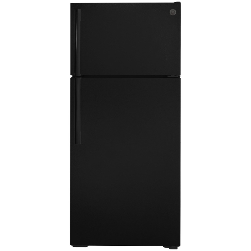 GTE17GTNRBB GE ENERGY STAR 16.6 Cu. Ft. Top-Freezer Refrigerator