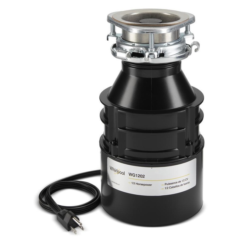 Whirlpool WG1202PH 1/2 HP In-Sink Disposer
