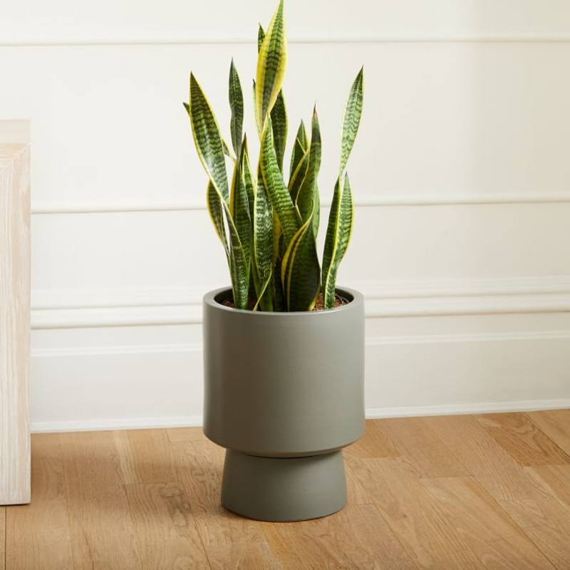 Bishop Indoor Outdoor Pedestal Planters
