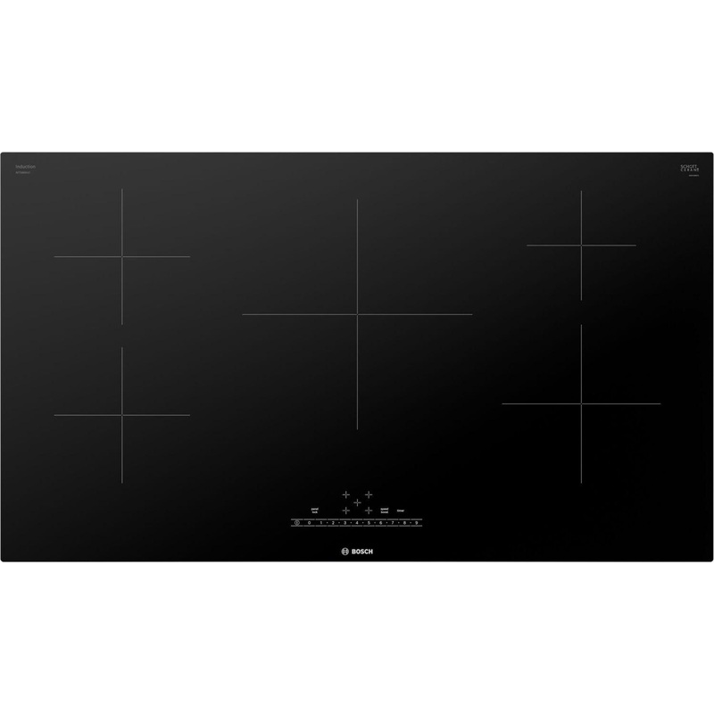 Bosch NIT5660UC 500 Series Induction Cooktop 36” Black, Surface Mount Without Frame Nit5660Uc
