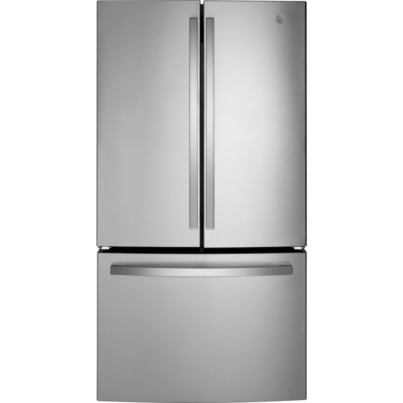 Ge Appliances GWE22JYMFS Ge Energy Star 21.9 Cu. Ft. Fingerprint Resistant Counter-Depth French-Door Refrigerator