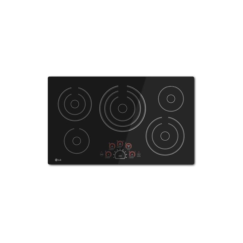 Lg LCE3610SB 36″ Electric Cooktop