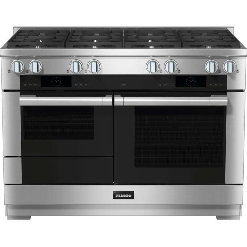 Miele HR19543LPDF Hr 1954-3 Lp Df – 48 Inch Range – The Dual Fuel All-Rounder With M Touch For The Highest Demands.
