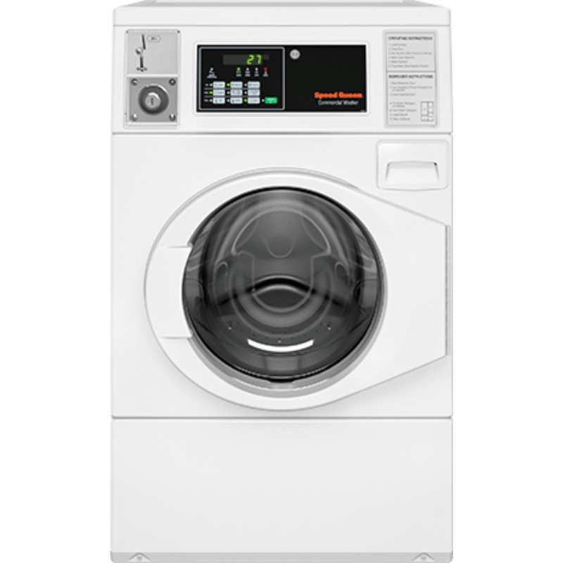 Speed Queen SFNNCASP115TW01 Front load Washer – Coin-Operated – Front Control