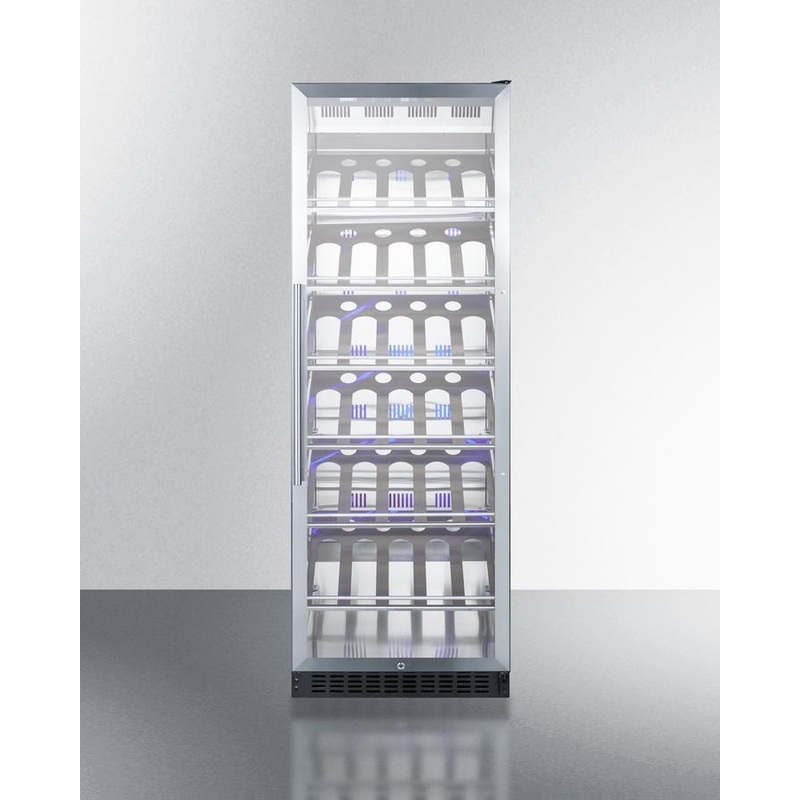 Summit SCR1401CHCSS 24″ Wide Single Zone Commercial Wine Cellar