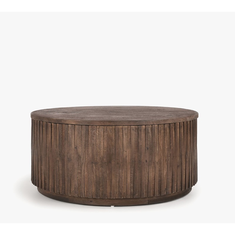 Coloma Round Storage Coffee Table