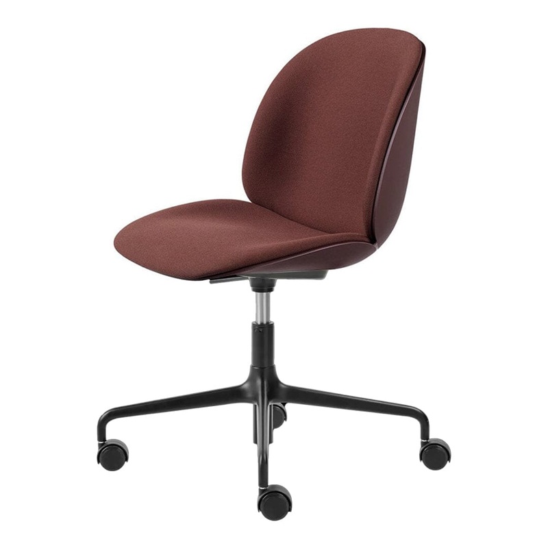 Beetle Meeting Chair 4-Star Base with Castors – Height Adjustable – Front Upholstered