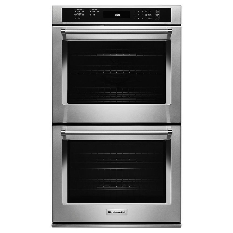 Kitchenaid KODE300ESS 30″ Double Wall Oven with Even-Heat True Convection (Upper Oven)