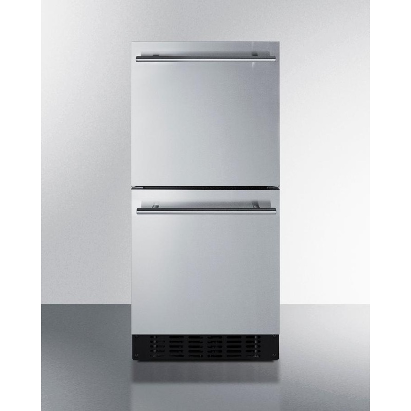 Summit ASDR1524 15″ Wide 2-drawer All-refrigerator, ADA Compliant