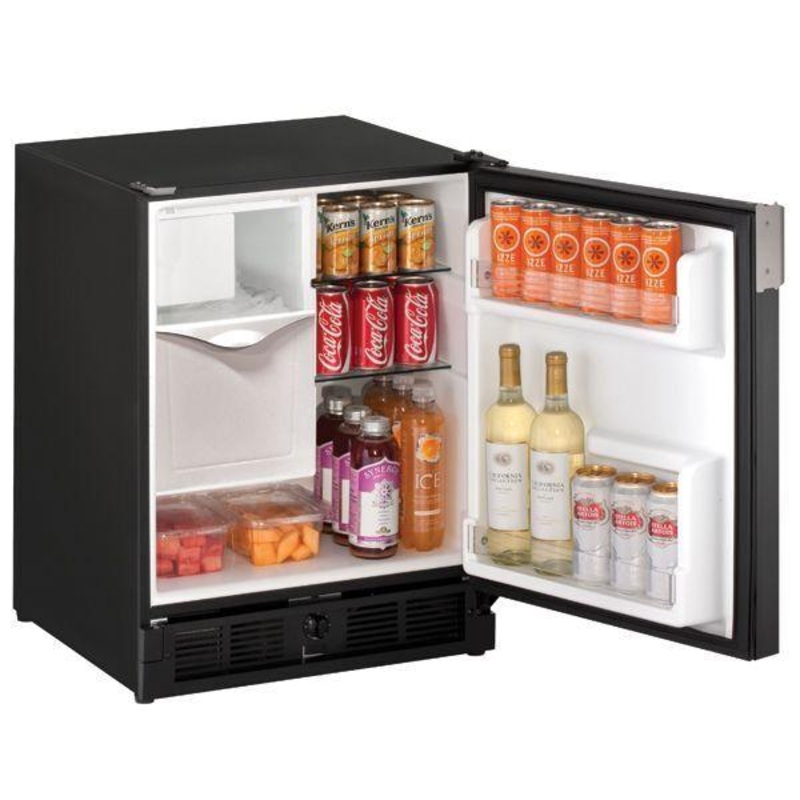 U-Line ULNCO29B03A 21″ Refrigerator/ice Maker With Black Solid Finish (115 V/60 Hz Volts /60 Hz Hz)