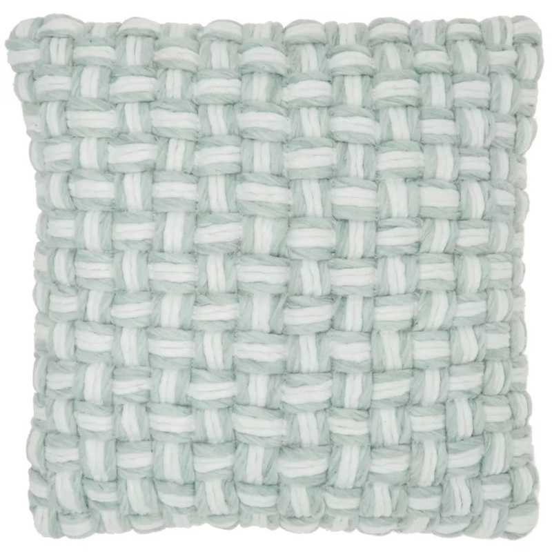 Breuer Basketweave Throw Pillow With Insert-20″x20″