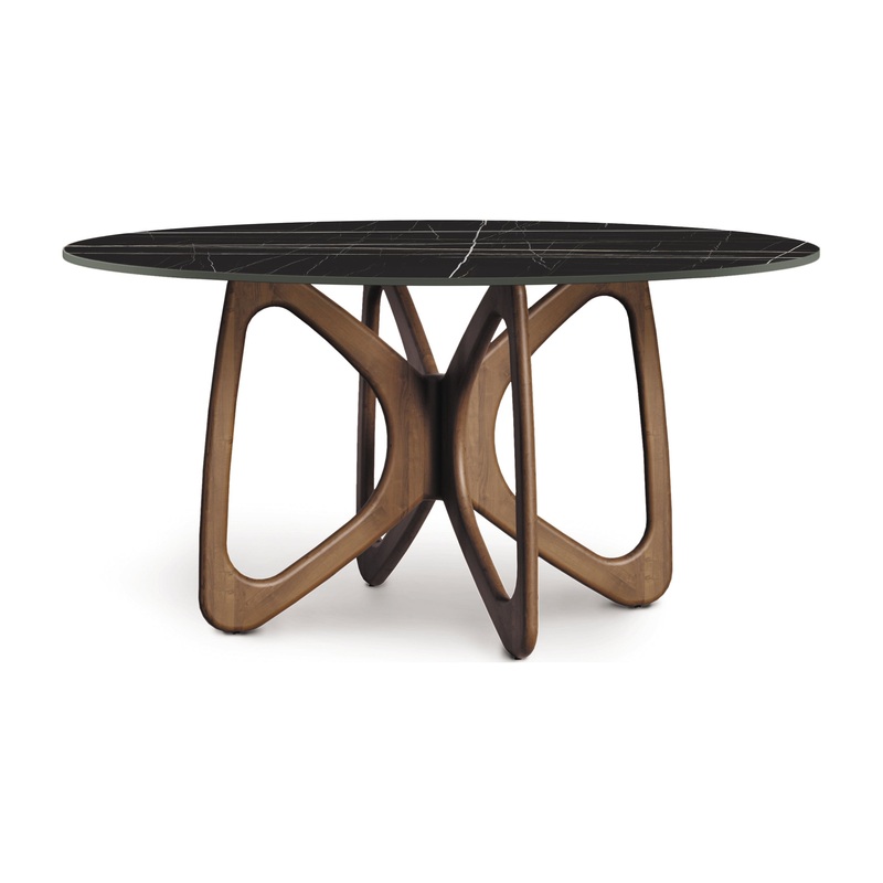 Butterfly Round Sintered Stone Table