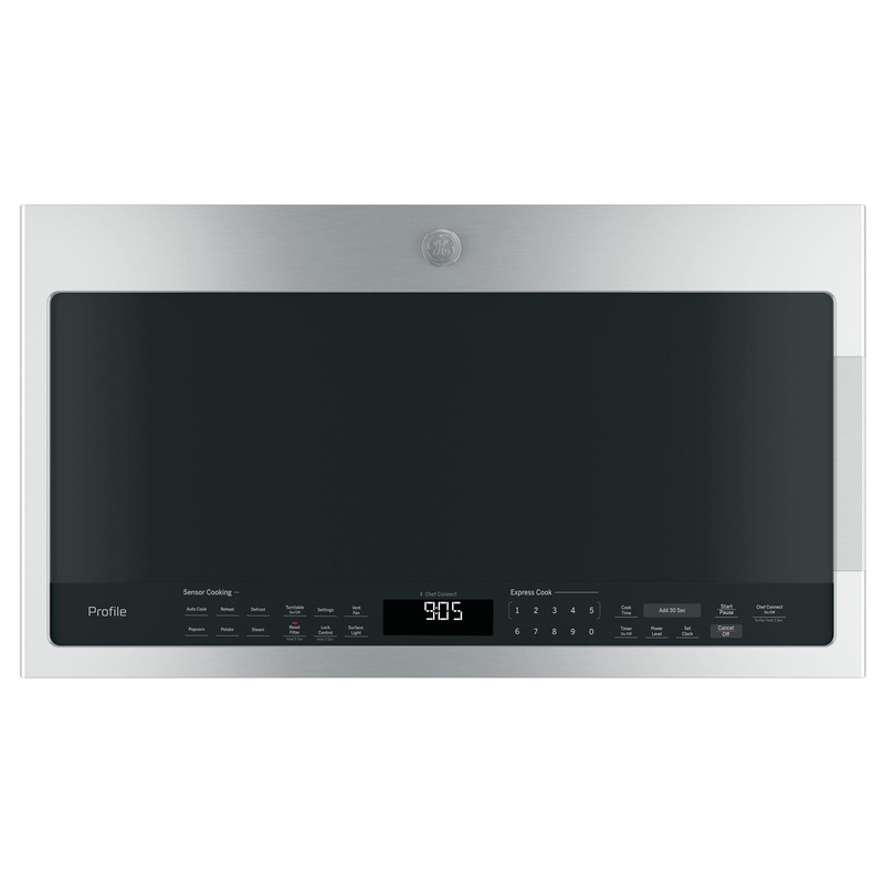 PVM9005SJSS GE Profile 2.1 Cu. Ft. Over-the-Range Sensor Microwave Oven