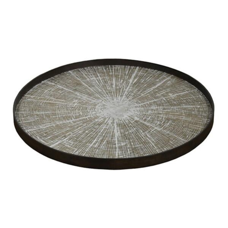 Slice Wooden Round Tray