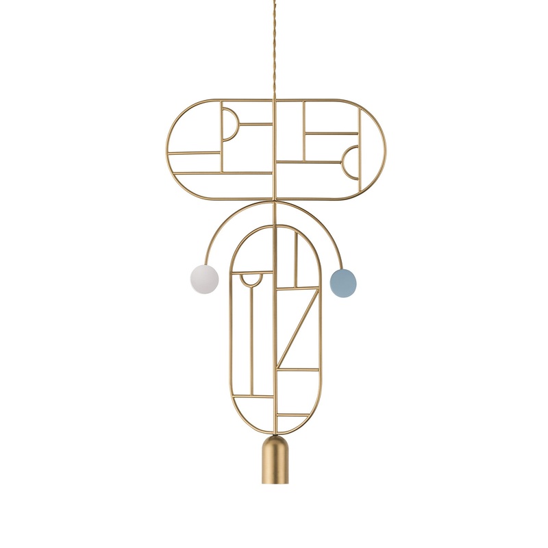 Wooden Dots S09 Pendant Light