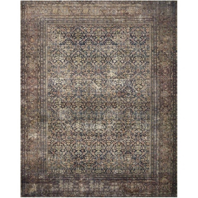 Amber Lewis x Loloi Morgan Denim Multi Rug