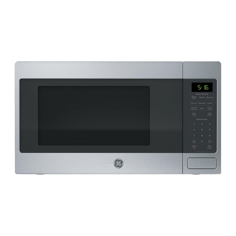 Ge Appliances GCST16S1WSS Ge 1.6 Cu. Ft. Countertop Microwave Oven