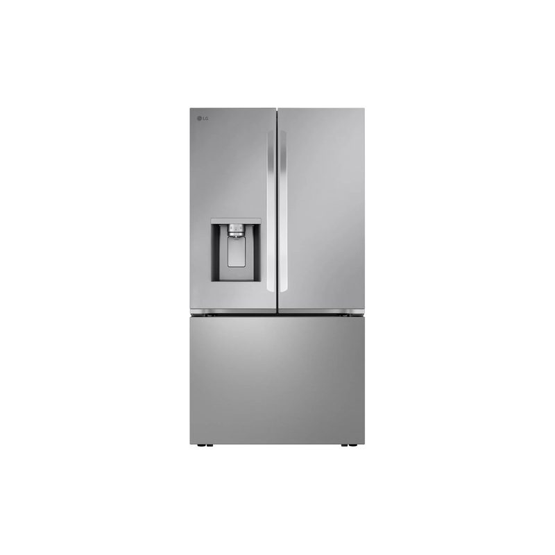 Lg LRRXC2606S 26 Cu. Ft. Counter-Depth Max, French Door Refrigerator, With Craft Ice