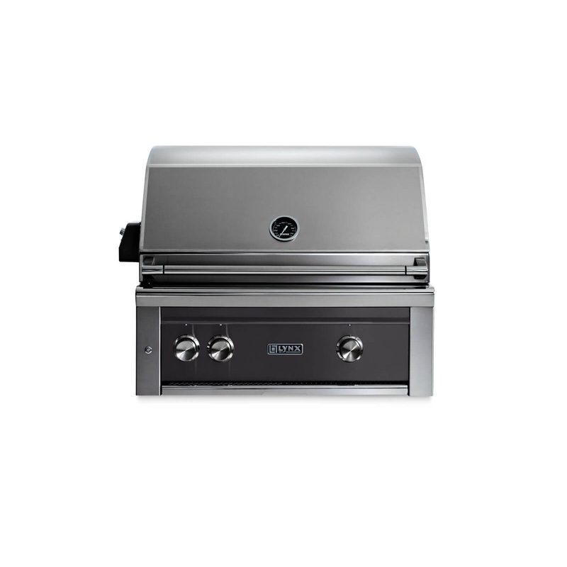 Lynx L30ATROBLP 30″ Built-In Grill – All Trident W/Rotisserie – Obsidian