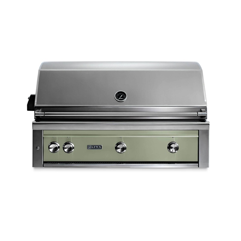 Lynx L42R3DSLP 42″ Built-In Grill W/ Rotisserie – Desert Sage