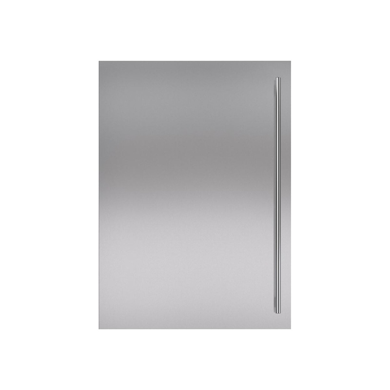 Sub-Zero 9038351 Stainless Steel Flush Inset Door Panel With Tubular Handle