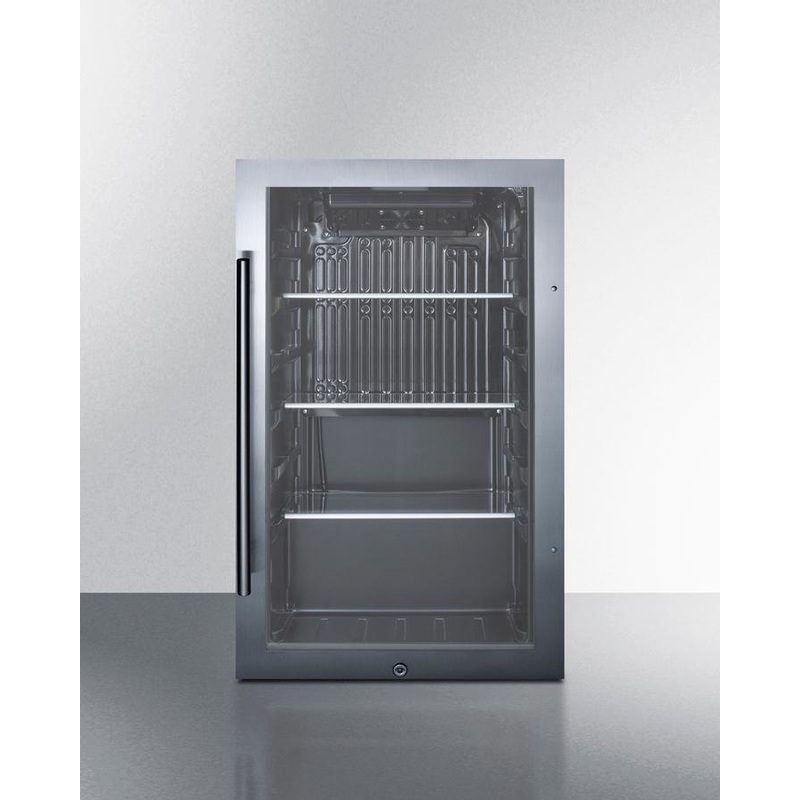 Summit SPR488BOS Shallow Depth Indoor/outdoor Beverage Cooler