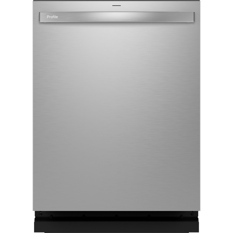 Ge Appliances PDT715SYVFS Ge Profile Fingerprint Resistant Top Control With Stainless Steel Interior Dishwasher With Microban Antimicrobial Protection With Sanitize Cycle