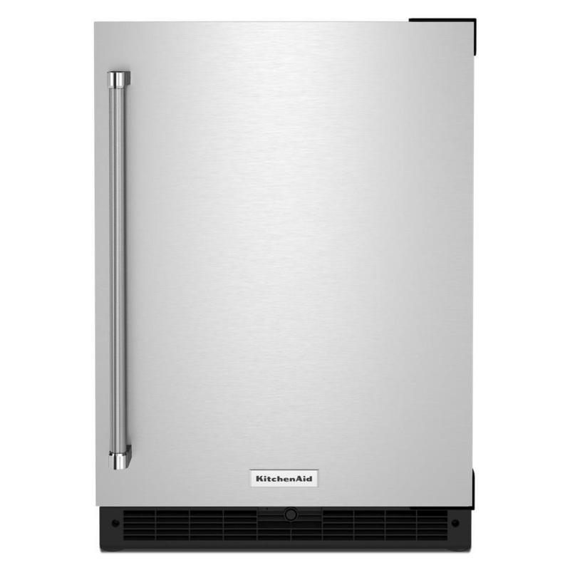 Kitchenaid KURR114KSB 24″ Undercounter Refrigerator with Stainless Steel Door