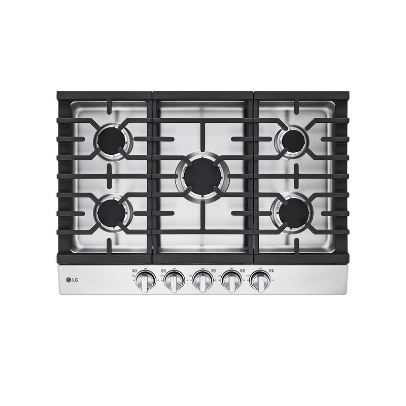 Lg CBGJ3023S 30″ Gas Cooktop with UltraHeat 20K BTU Burner
