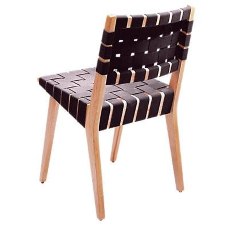 Risom Side Chair with Webbed Back