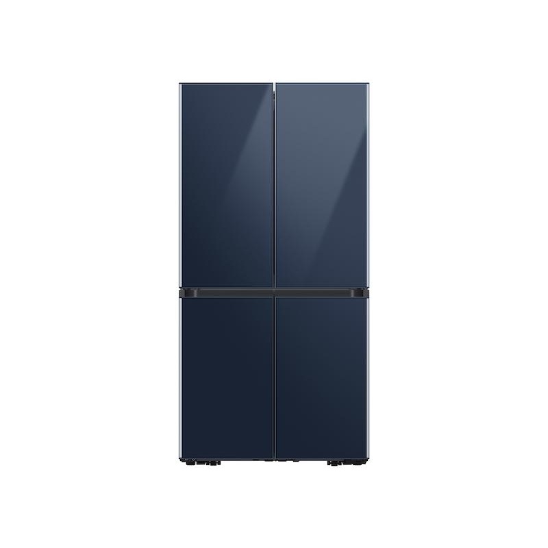 Samsung RF29A967541 Bespoke 4-Door Flex Refrigerator (29 cu. ft.) in Navy Glass