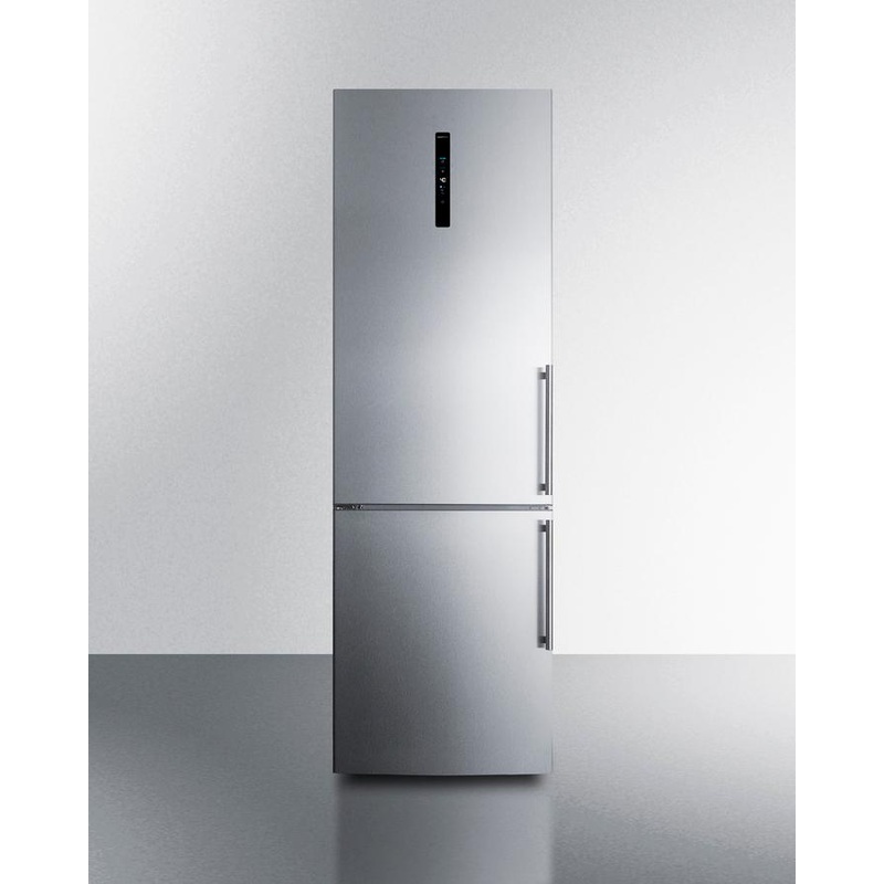 Summit FFBF249SS2LHD 24″ Wide Bottom Freezer Refrigerator