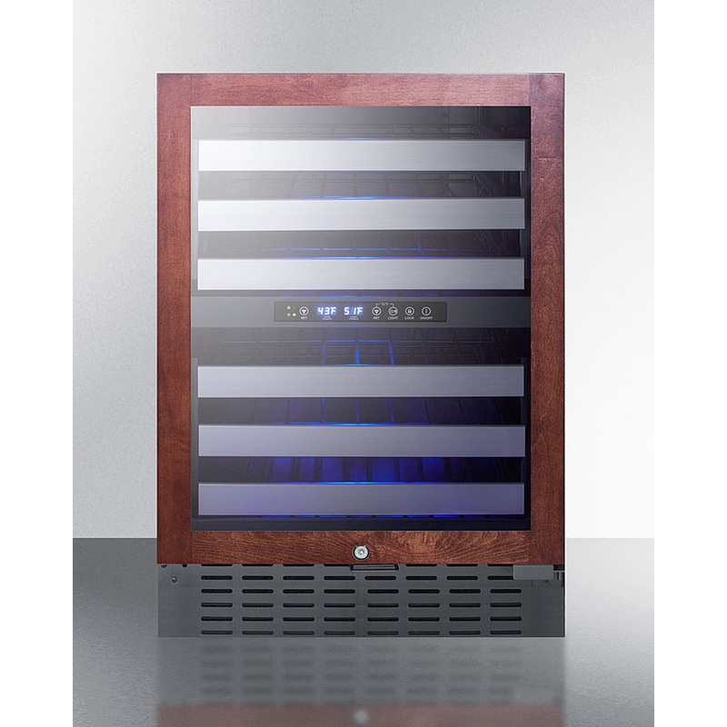 Summit SWC532BLBISTPNR 24″ Wide Built-In Wine Cellar