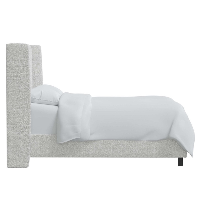 Tilly Upholstered Bed Joss & Main Color: Classic Ivory Boucle Size: Queen