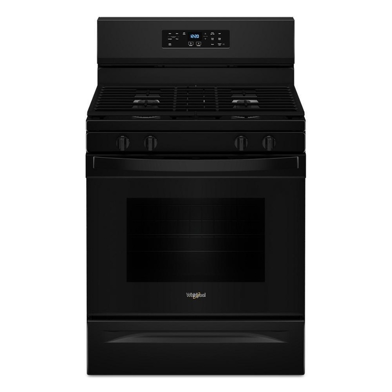 Whirlpool WFGS3530RB 30-Inch Self Clean Gas Range With No Preheat Mode