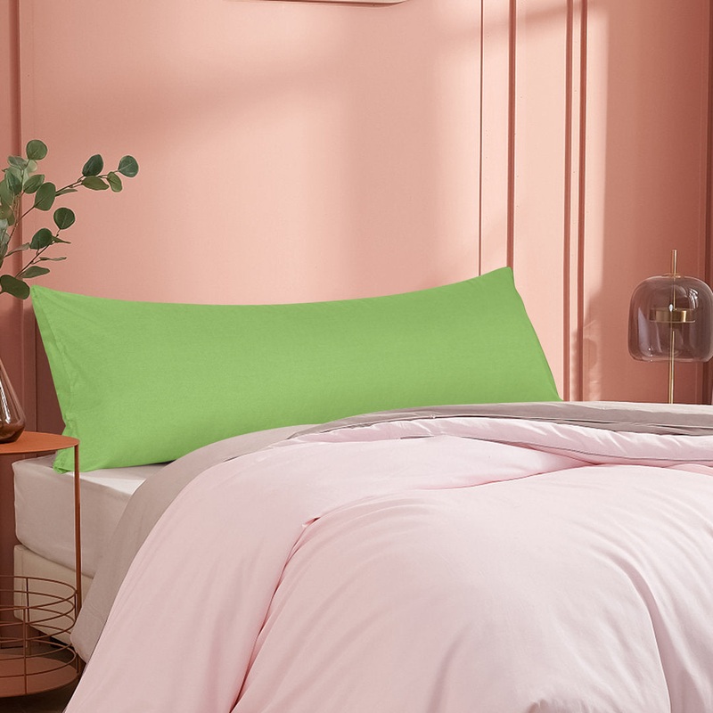 Body Pillow Cover, 1800 Brushed Microfiber Body Pillowcase with Envelope Closure – 20×54 Inches – NTBAY NTBAY Color: Sage Green